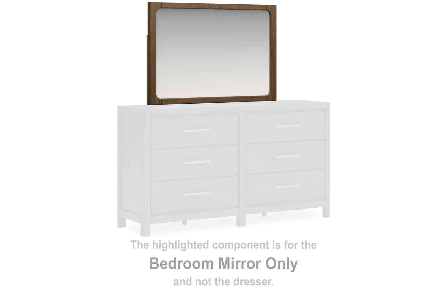 Bradenton Furniture Outlet - Ashley Furniture - Cabalynn Bedroom - Bedroom Mirror / Light Brown - B974-36