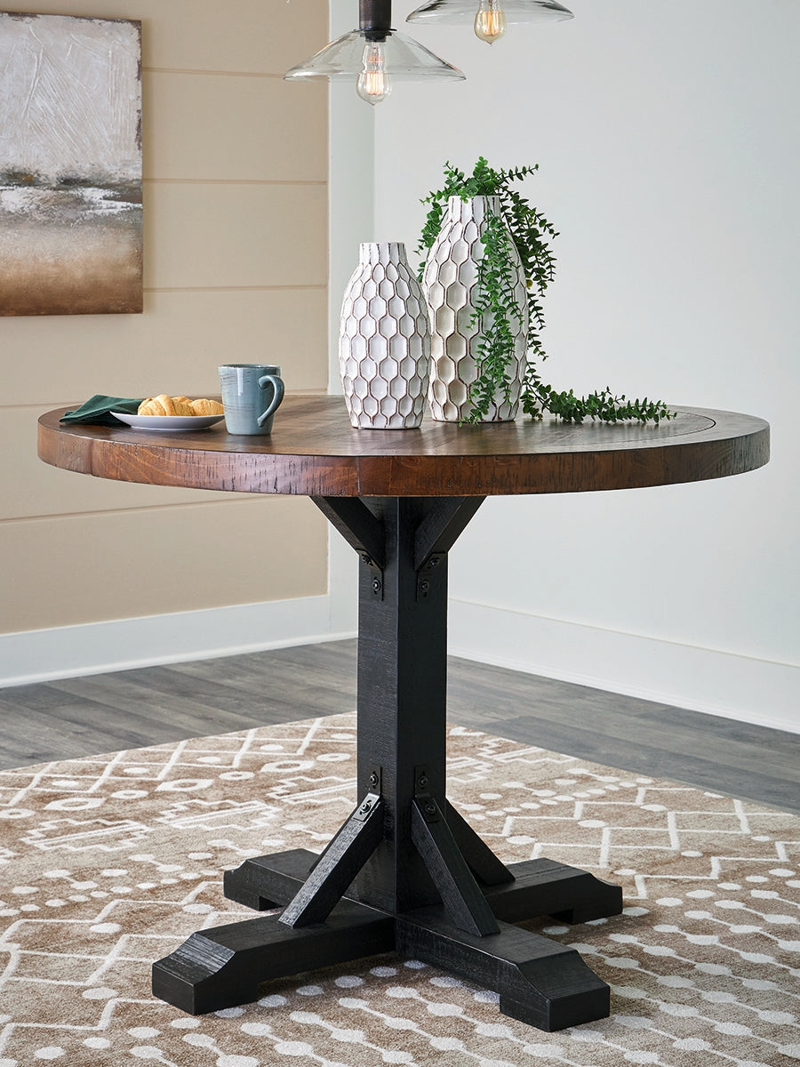 Bradenton Furniture Outlet - Ashley Furniture - Valebeck Dining Room - Counter Height Dining Table / Multi - D546D21