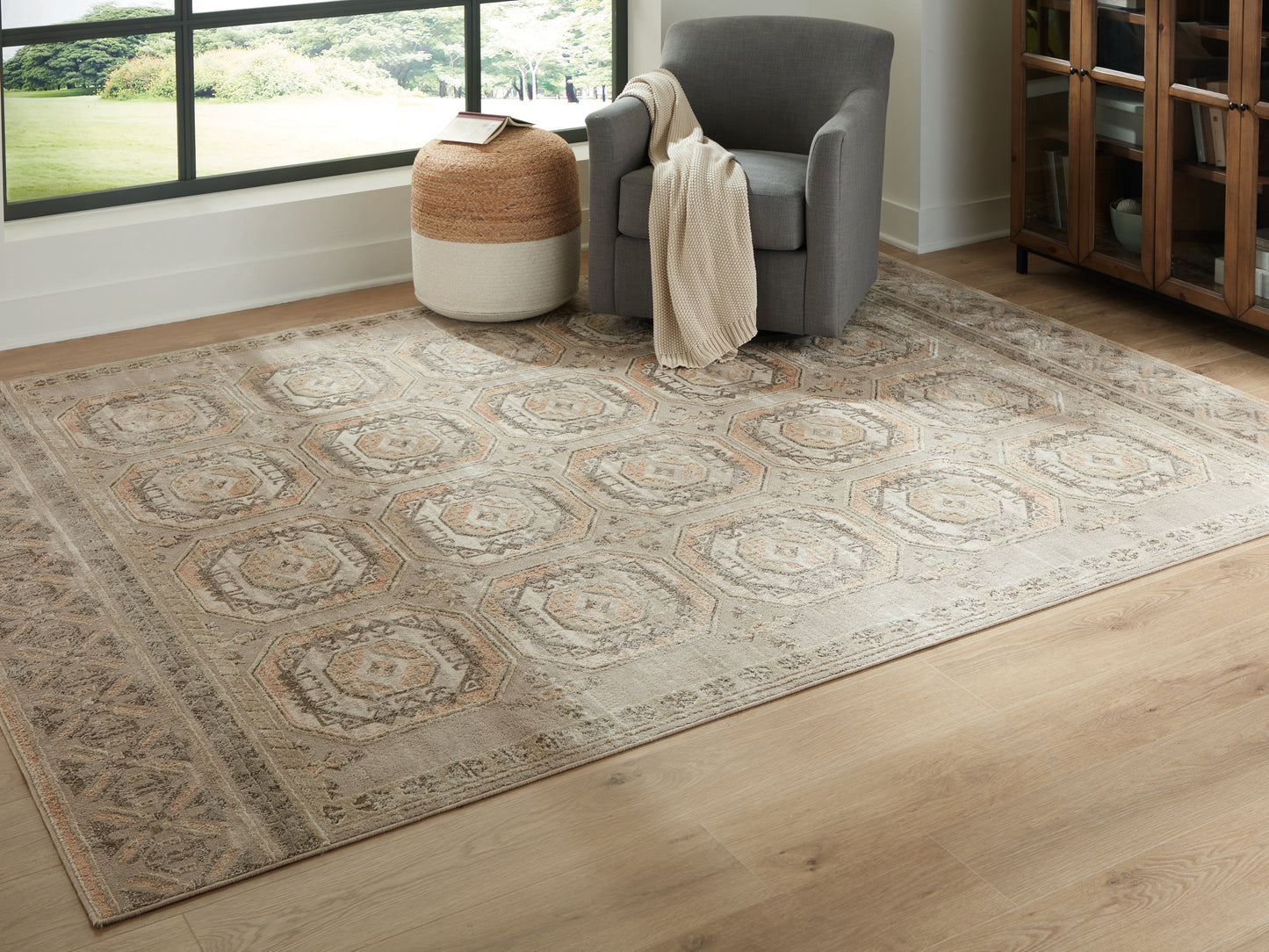 Bradenton Furniture Outlet - Ashley Furniture - Bachby Rug - 7'10" x 10' Area Rug / Multi - R407681