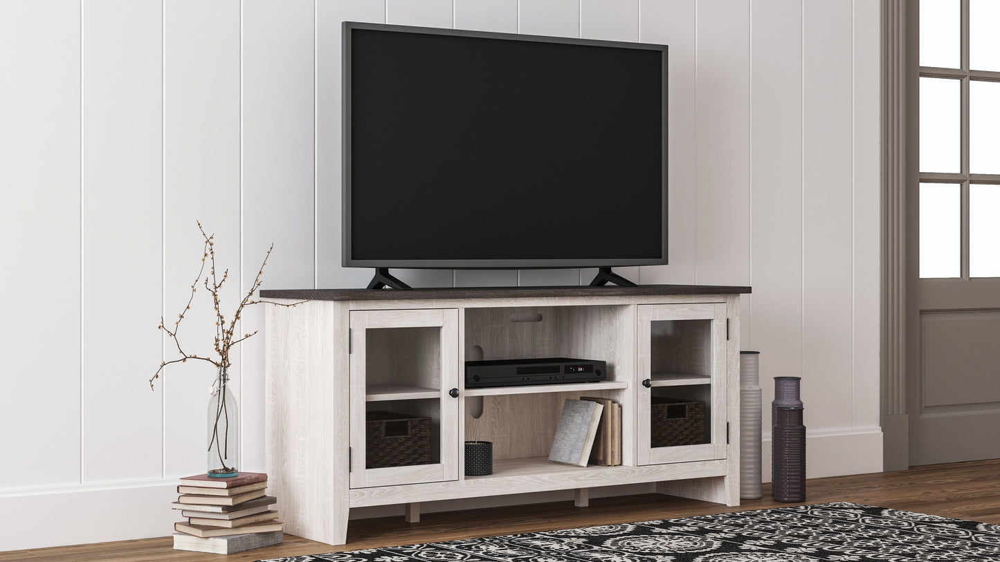 Bradenton Furniture Outlet - Ashley Furniture - Dorrinson 60" TV Stand - 60" / Two-tone - W287-68