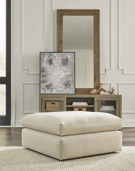 Bradenton Furniture Outlet - Ashley Furniture - Elyza Living Room - Oversized Accent Ottoman / Linen - 1000608