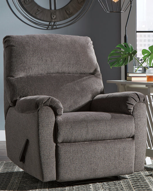 Bradenton Furniture Outlet - Ashley Furniture - Nerviano Living Room - Zero Wall Recliner / Mocha - 1080129