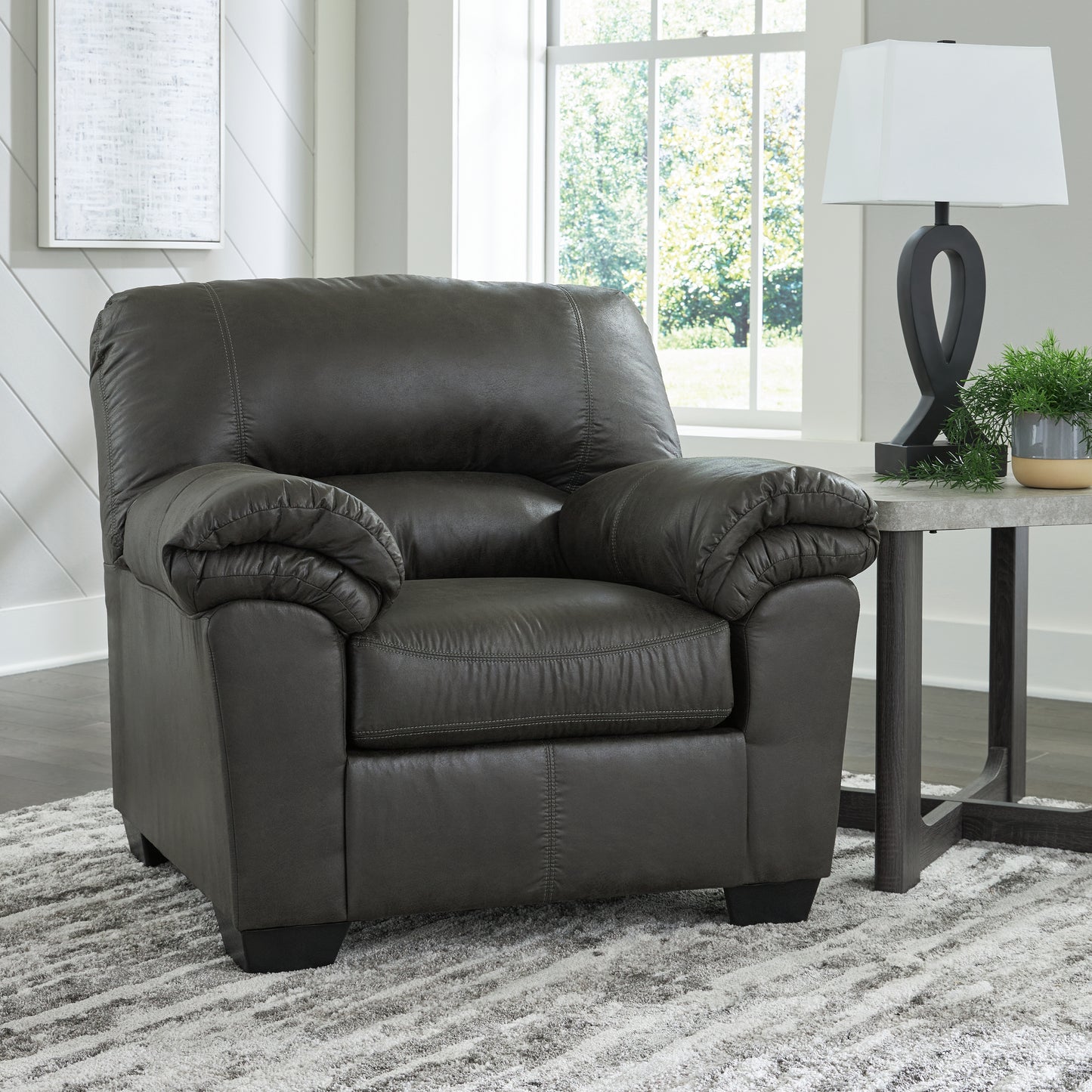 Bradenton Furniture Outlet - Ashley Furniture - Bladen Living Room - Chair / Slate - 1202120