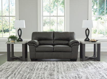 Bradenton Furniture Outlet - Ashley Furniture - Bladen Living Room - Loveseat / Slate - 1202135