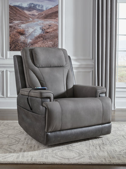 Bradenton Furniture Outlet - Ashley Furniture - 4Z-Peaceful Pause Living Room - Power Lift Recliner / Sand - PC1210312