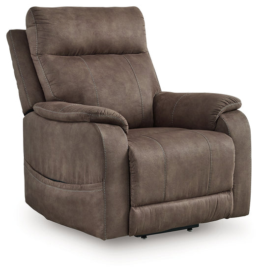 Bradenton Furniture Outlet - Ashley Furniture - Crestmeade Living Room - Power Lift Recliner / Espresso - 1350412
