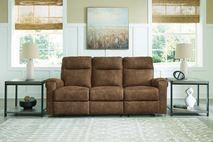 Bradenton Furniture Outlet - Ashley Furniture - Edenwold Living Room - Reclining Sofa / Brindle - 1380588