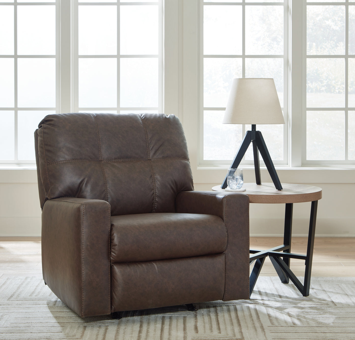Bradenton Furniture Outlet - Ashley Furniture - Barlin Mills Living Room - Rocker Recliner / Umber - 1700325