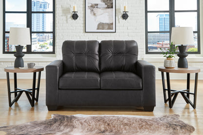 Bradenton Furniture Outlet - Ashley Furniture - Barlin Mills Living Room - Loveseat / Carbon - 1700435