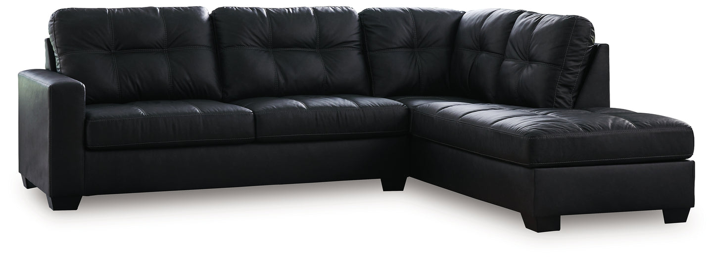Bradenton Furniture Outlet - Ashley Furniture - Barlin Mills Sectional - RAF 2-Piece Sectional with Chaise / Umber - 17003S1