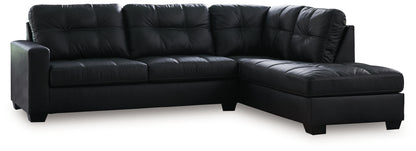 Bradenton Furniture Outlet - Ashley Furniture - Barlin Mills Sectional - RAF 2-Piece Sectional with Chaise / Umber - 17003S1