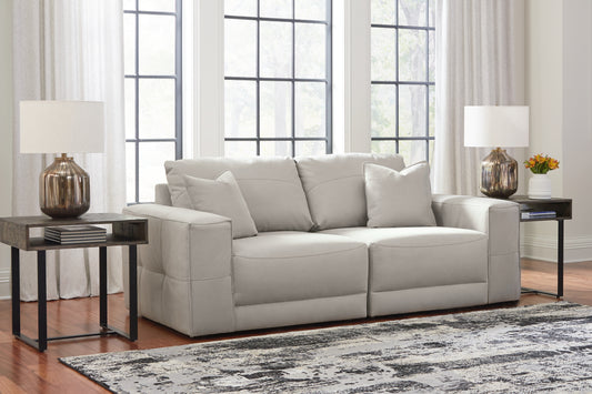 Bradenton Furniture Outlet - Ashley Furniture - Next-Gen Gaucho Sectional - RAF 3-Piece Sectional Sofa with Chaise / Gray - 18304S2