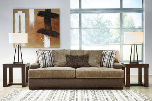 Bradenton Furniture Outlet - Ashley Furniture - Alesbury Living Room - Ottoman / Chocolate - 1870414
