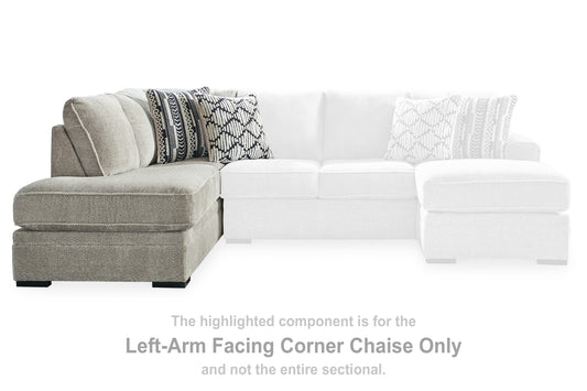 Bradenton Furniture Outlet - Ashley Furniture - Calnita Sectional - LAF 2-Piece Sectional with Chaise / Sisal - 20502S1