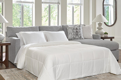 Bradenton Furniture Outlet - Ashley Furniture - UrbanCrest Sectional - 2-Piece Sleeper Sectional with Chaise / Pewter - PC20804S5
