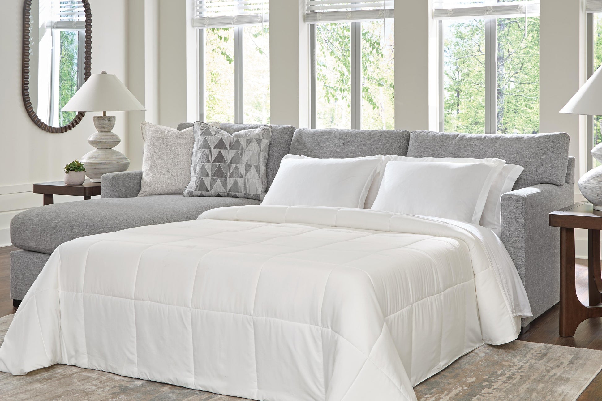 Bradenton Furniture Outlet - Ashley Furniture - UrbanCrest 2-Piece Sleeper Sectional with Chaise - 2-Piece Sleeper Sectional with Chaise - PC20804S4