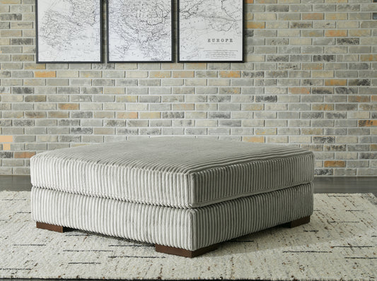 Bradenton Furniture Outlet - Ashley Furniture - Lindyn Living Room - Oversized Accent Ottoman / Fog - 2110508