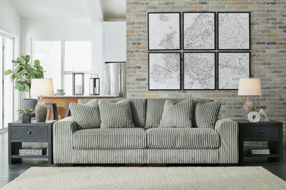 Bradenton Furniture Outlet - Ashley Furniture - Lindyn Sectional - RAF 2-Piece Sectional Sofa / Fog - 21105S1