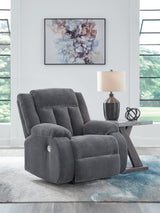 REC PWR Sofa w/Drop Down Table