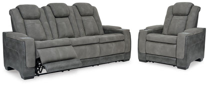 Bradenton Furniture Outlet - Ashley Furniture - Next-Gen Durapella Power Reclining Sofa and Power Recliner - Power Reclining Sofa and Power Recliner - 22004U3