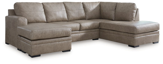Bradenton Furniture Outlet - Ashley Furniture - Amuleto Sectional - LAF 2-Piece Sectional with Chaise / Desert - 22405S1