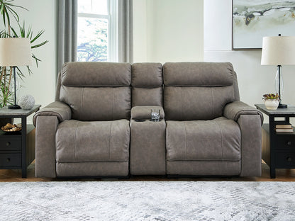 Bradenton Furniture Outlet - Ashley Furniture - Starbot Sectional - 3-Piece Power Reclining Sectional Sofa / Fossil - 23501S3