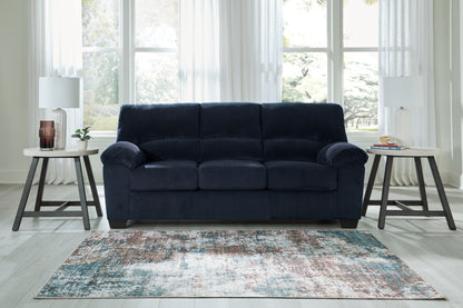 Bradenton Furniture Outlet - Ashley Furniture - SimpleJoy Living Room - Sofa / Navy - 2420538
