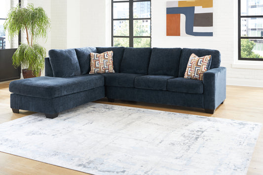 Bradenton Furniture Outlet - Ashley Furniture - Aviemore Sectional - LAF 2-Piece Sectional with Chaise / Stone - 24305S2