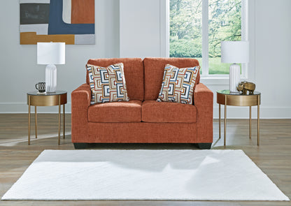 Bradenton Furniture Outlet - Ashley Furniture - Aviemore Living Room - Loveseat / Spice - 2430435