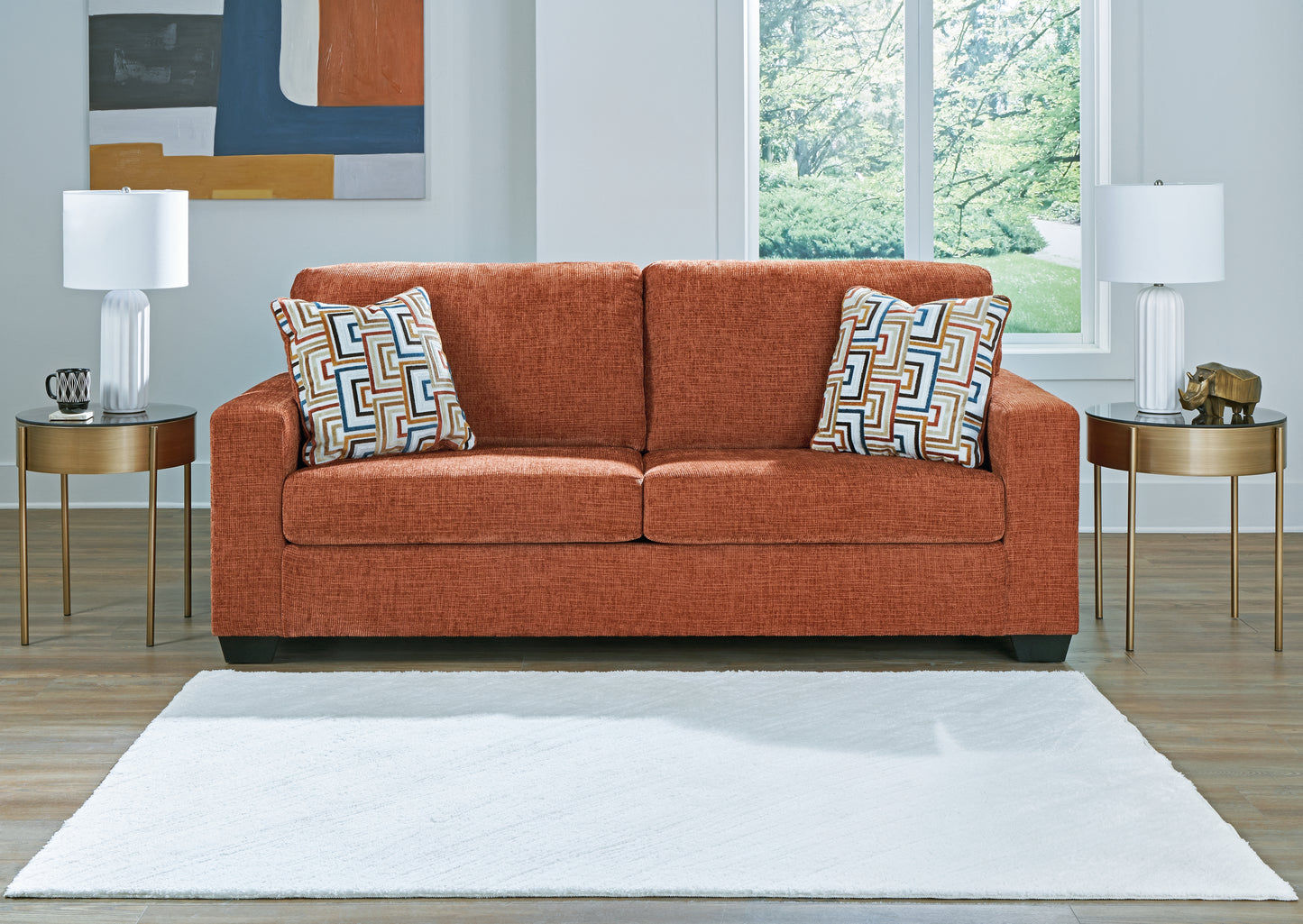 Bradenton Furniture Outlet - Ashley Furniture - Aviemore Living Room - Sofa / Spice - 2430438