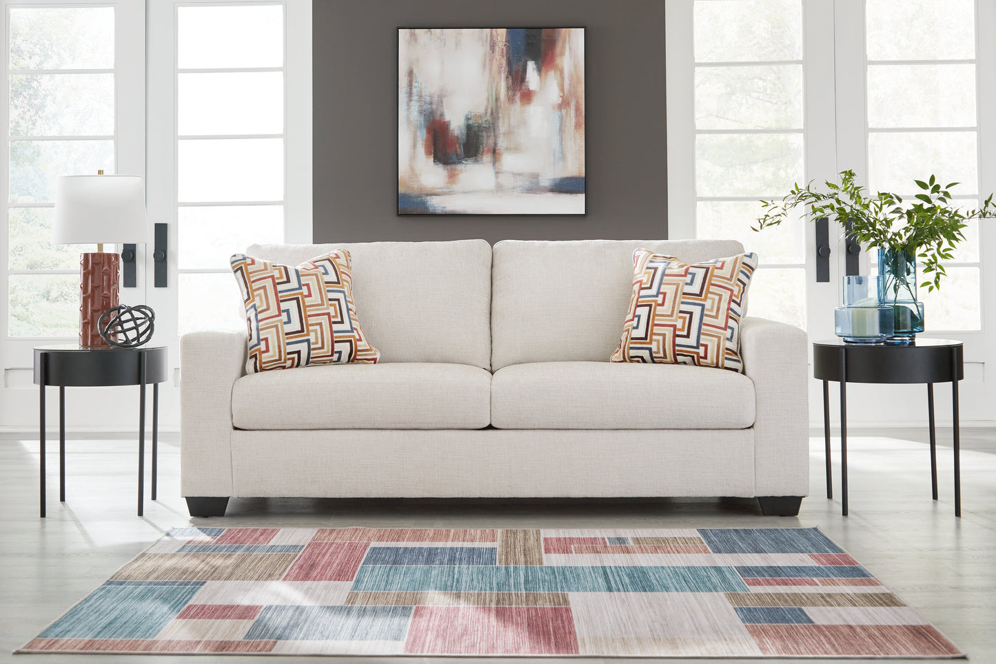 Bradenton Furniture Outlet - Ashley Furniture - Aviemore Living Room - Sofa / Stone - 2430538