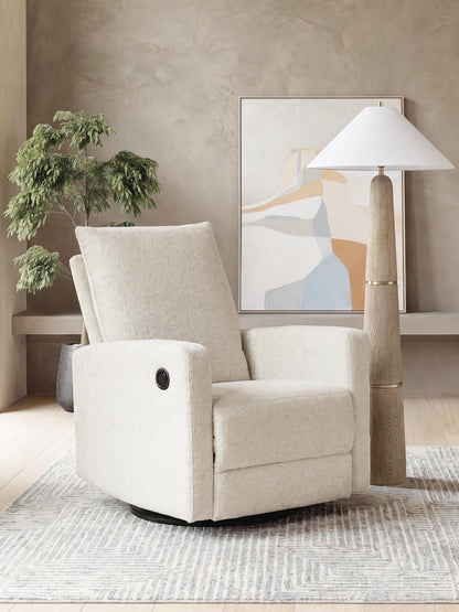 Bradenton Furniture Outlet - Ashley Furniture - Oaklynn-Manor Living Room - Swivel Glider Recliner - PC2440461