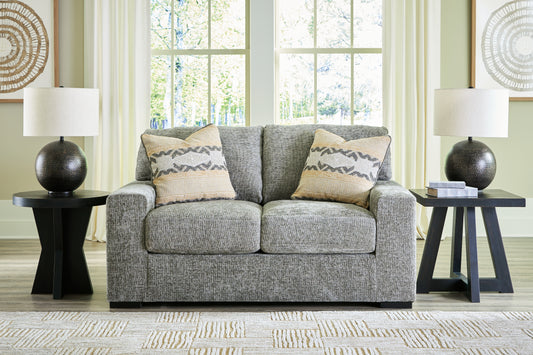 Bradenton Furniture Outlet - Ashley Furniture - Dunmor Living Room - Sofa / Graphite - 2490438