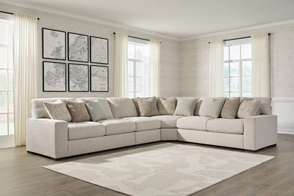 Bradenton Furniture Outlet - Ashley Furniture - Ballyton Sectional - RAF 4-Piece Sectional / Sand - 25102S2