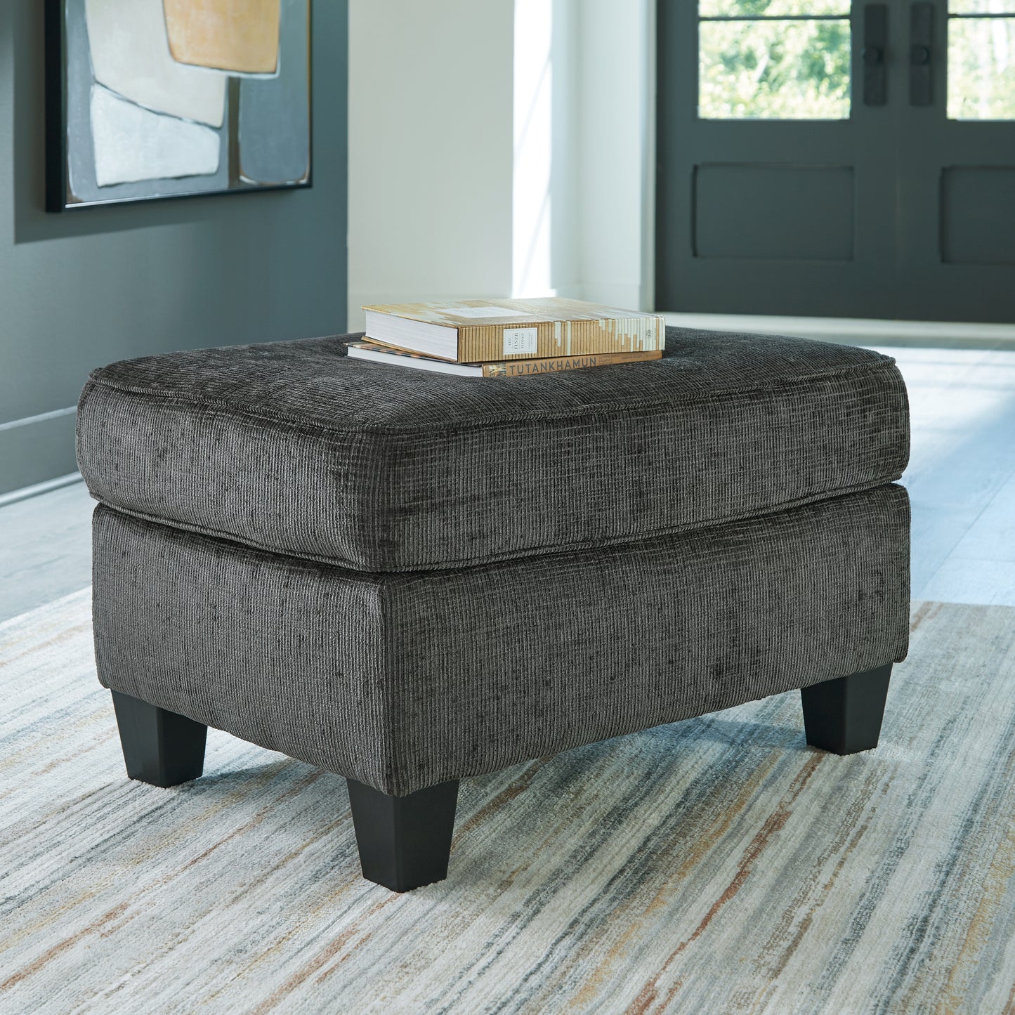 Bradenton Furniture Outlet - Ashley Furniture - Erinslane Living Room - Ottoman / Dusk - 2520614