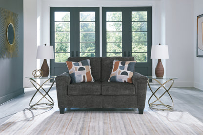 Bradenton Furniture Outlet - Ashley Furniture - Erinslane Living Room - Loveseat / Dusk - 2520635