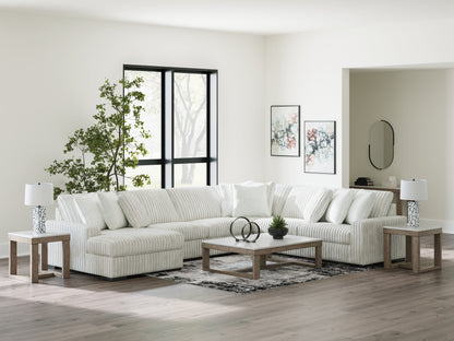 Bradenton Furniture Outlet - Ashley Furniture - Stupendous Sectional - RAF 5-Piece Sectional with Chaise / Alloy - 25903S8