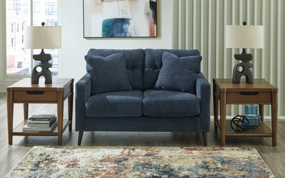 Bradenton Furniture Outlet - Ashley Furniture - Bixler Living Room - Loveseat / Navy - 2610635