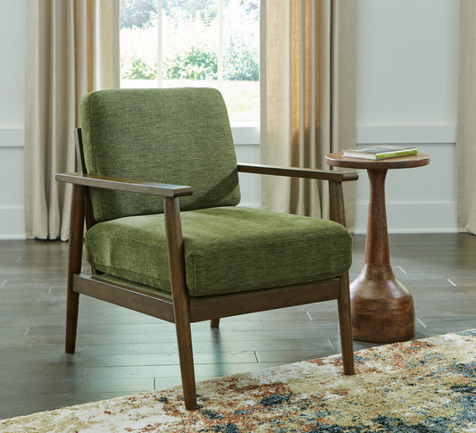 Bradenton Furniture Outlet - Ashley Furniture - Bixler Living Room - Showood Accent Chair / Navy - 2610660