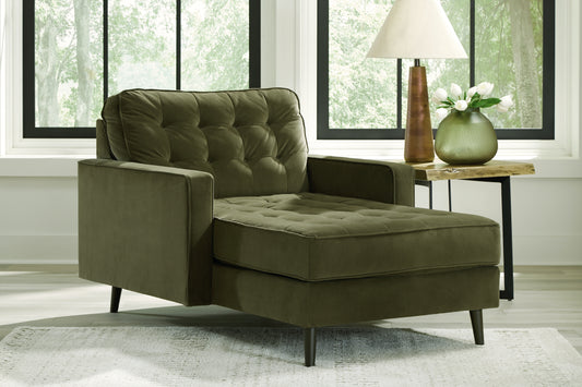 Bradenton Furniture Outlet - Ashley Furniture - Reveon Lakes Living Room - Chaise / Olive - 2640415