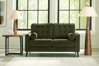 Bradenton Furniture Outlet - Ashley Furniture - Reveon Lakes Living Room - Loveseat / Olive - 2640435