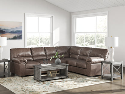 Bradenton Furniture Outlet - Ashley Furniture - WillowBend Sectional - RAF 3-Piece Sectional / Umber - PC27705S3
