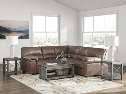 Bradenton Furniture Outlet - Ashley Furniture - WillowBend Sectional - RAF 2-Piece Sectional / Umber - PC27705S1