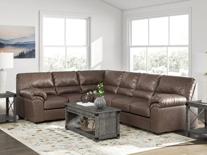 Bradenton Furniture Outlet - Ashley Furniture - WillowBend Sectional - LAF 3-Piece Sectional / Umber - PC27705S4