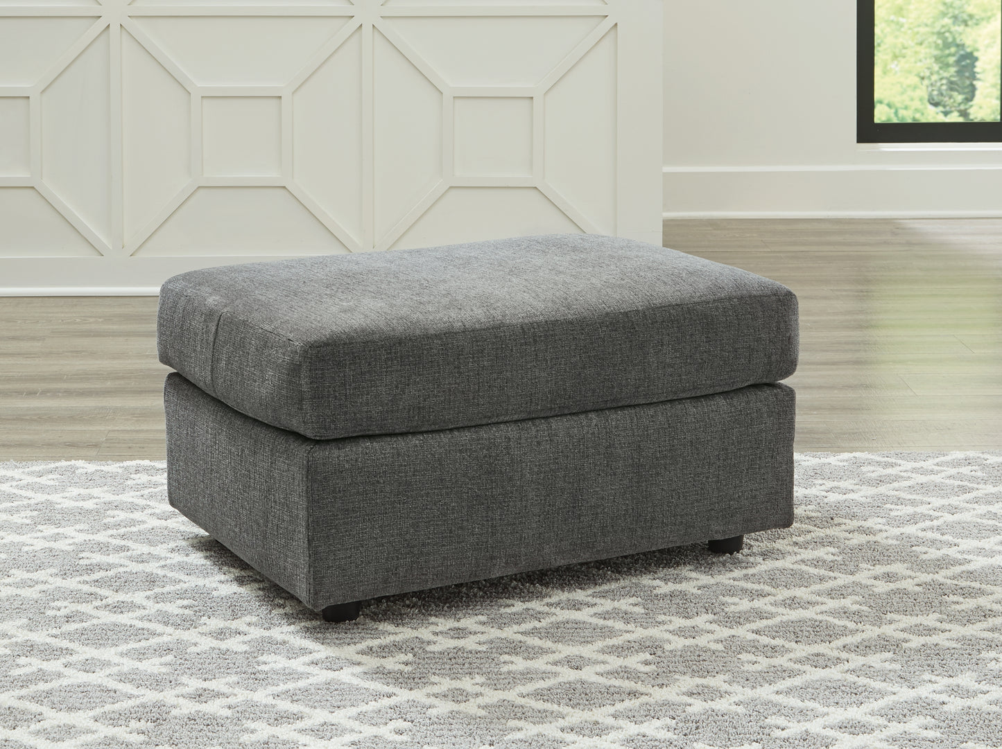 Bradenton Furniture Outlet - Ashley Furniture - Stairatt Living Room - Ottoman / Gravel - 2850214