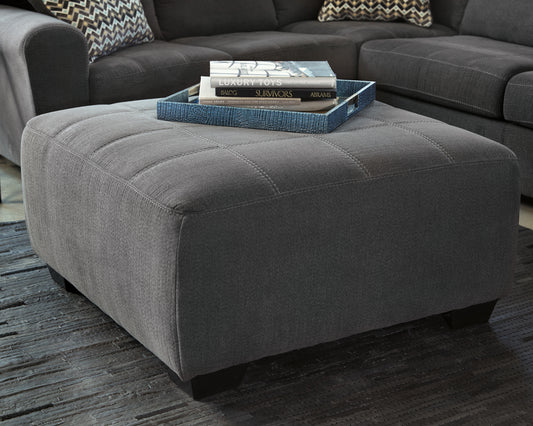 Bradenton Furniture Outlet - Ashley Furniture - Ambee Living Room - Oversized Accent Ottoman / Slate - 2862008