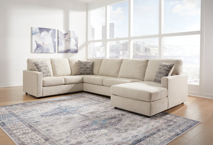 Bradenton Furniture Outlet - Ashley Furniture - Edenfield Sectional - LAF 3-Piece Sectional with Chaise / Linen - 29004S2