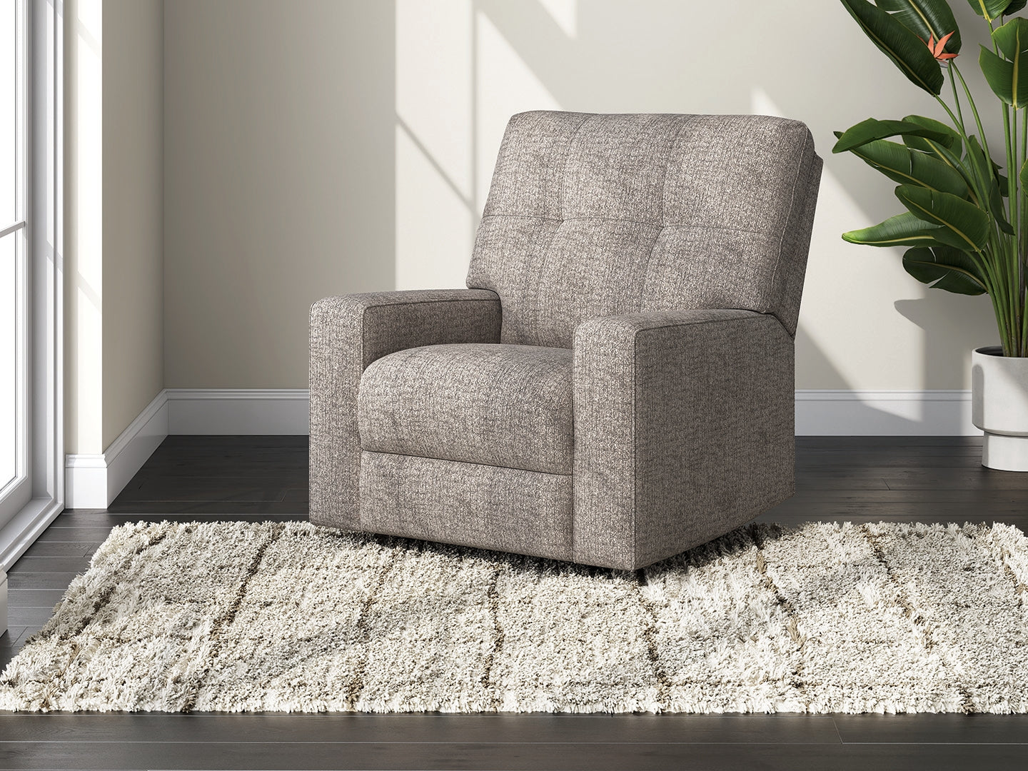Bradenton Furniture Outlet - Ashley Furniture - Larimer Living Room - Rocker Recliner / Iron - PC2920425