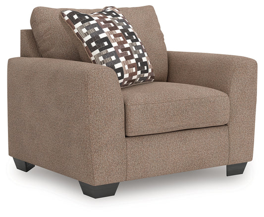 Bradenton Furniture Outlet - Ashley Furniture - Triston-Peaks Living Room - Ottoman / Suede - 3020414