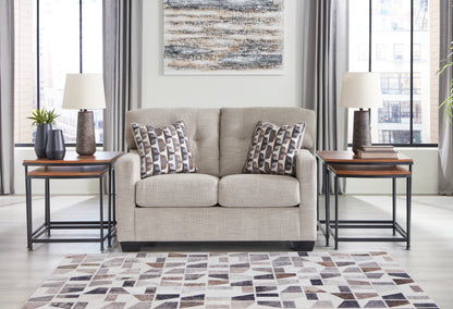Bradenton Furniture Outlet - Ashley Furniture - Mahoney Living Room - Loveseat / Pebble - 3100435